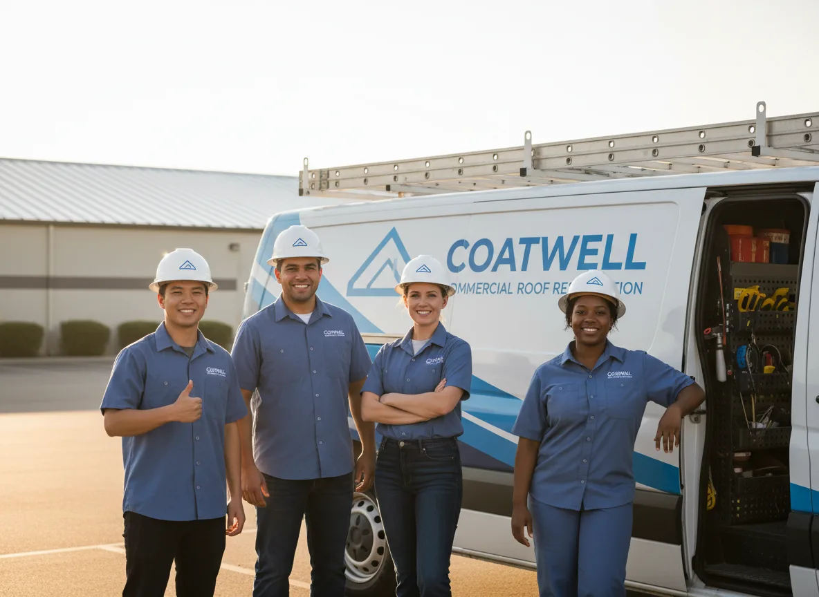 Commercial roof coating company in Gray, GA